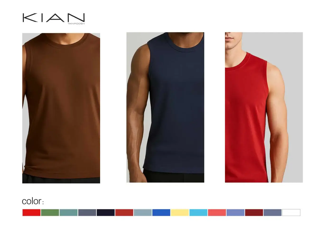 sleeveless undershirt