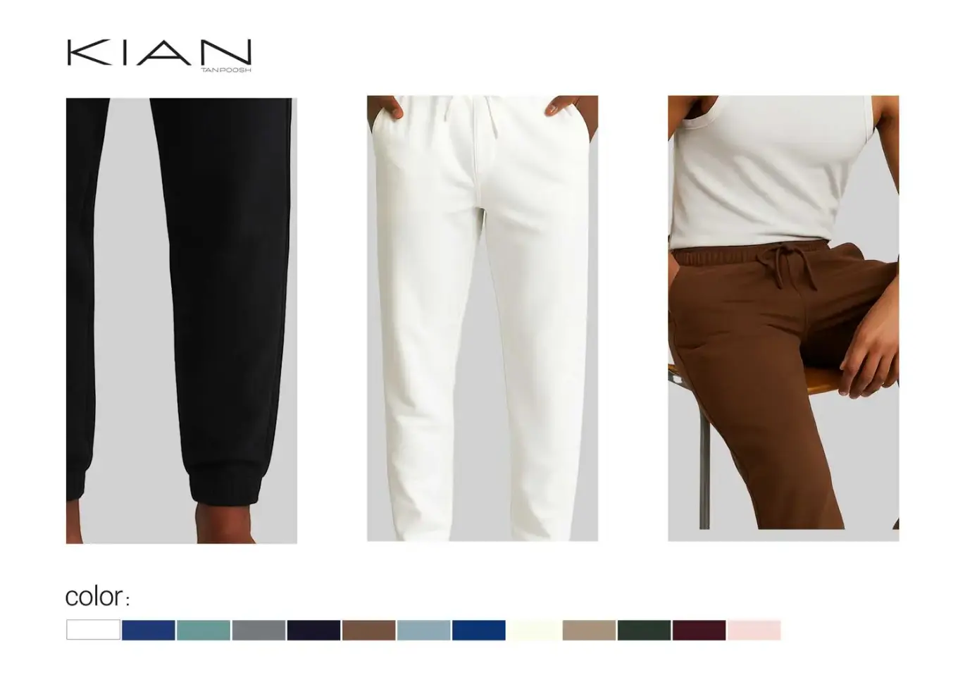 jogger pants colors