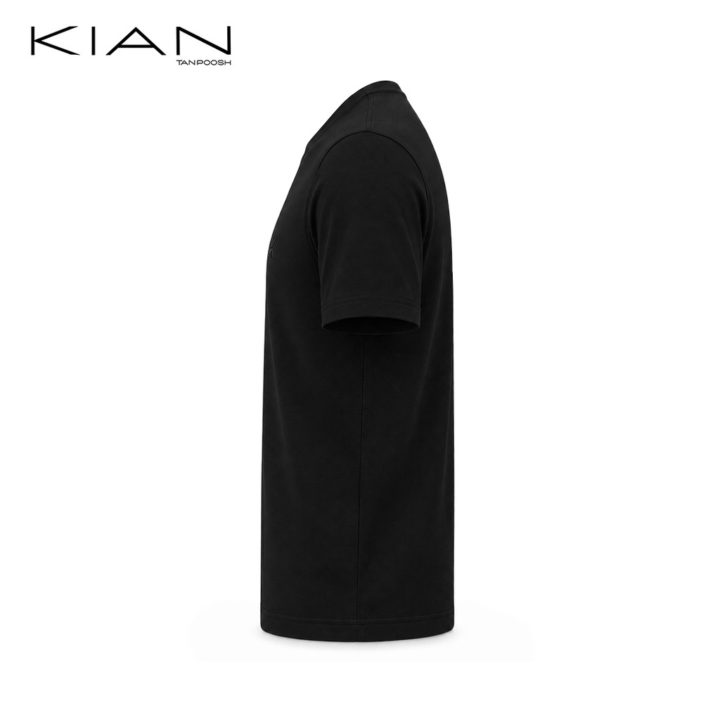 تیشرت بیسیک رنگ Black نیم رخ