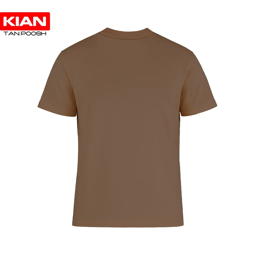 تیشرت بیسیک رنگ Mokcha