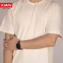 تیشرت بیسیک رنگ Vanila