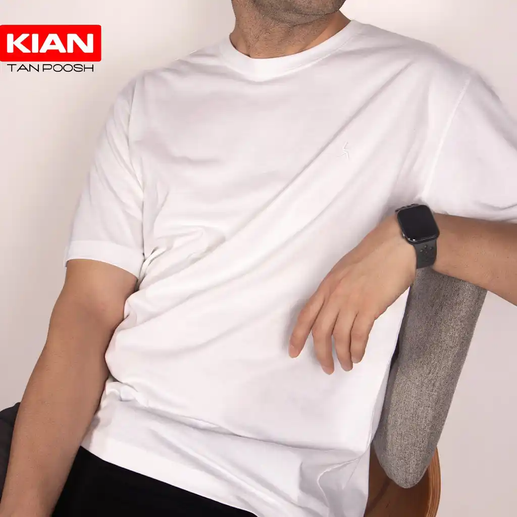 تیشرت بیسیک رنگ White