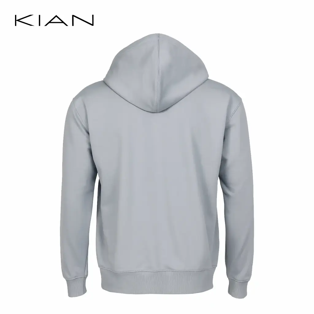 پشت سویشرت رنگ طوسی