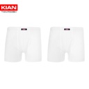 شورت پادار کلاسیک پنبه سفید