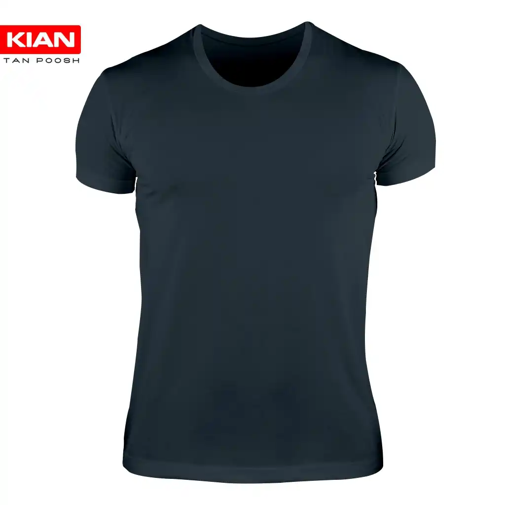 زیرپوش نیم آستین رنگ طوسی تیره