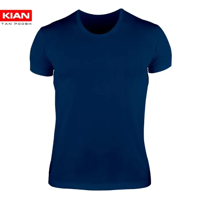 زیرپوش نیم آستین رنگ سرمه‌ای