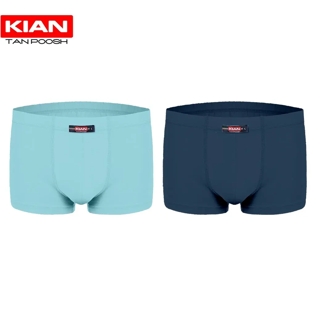 شورت نیم پا پنبه لاکرا رنگ نیلی-سربی