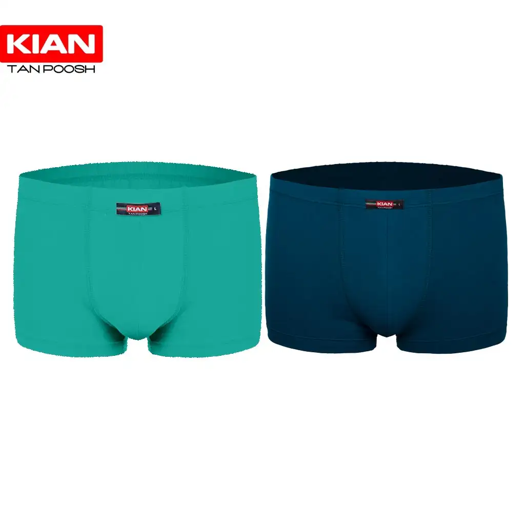 شورت نیم پا پنبه لاکرا رنگ سبز-کله غازی