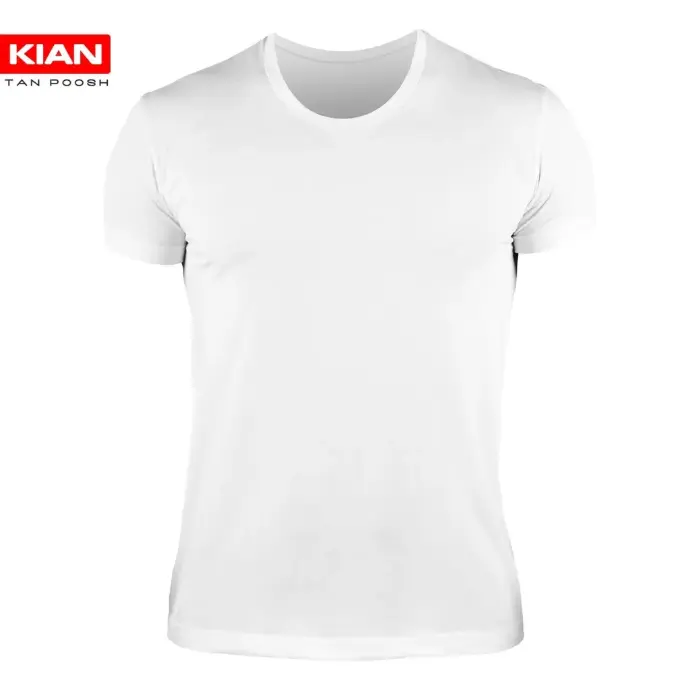 زیرپوش نیم آستین کلاسیک رنگ سفید