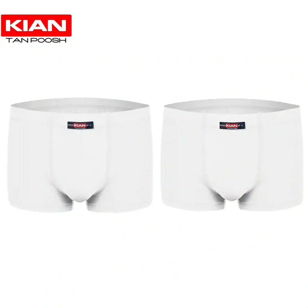 شورت نیم پا پنبه لاکرا رنگ سفید