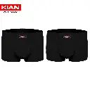 شورت نیم پا پنبه_لاکرا رنگ مشکی