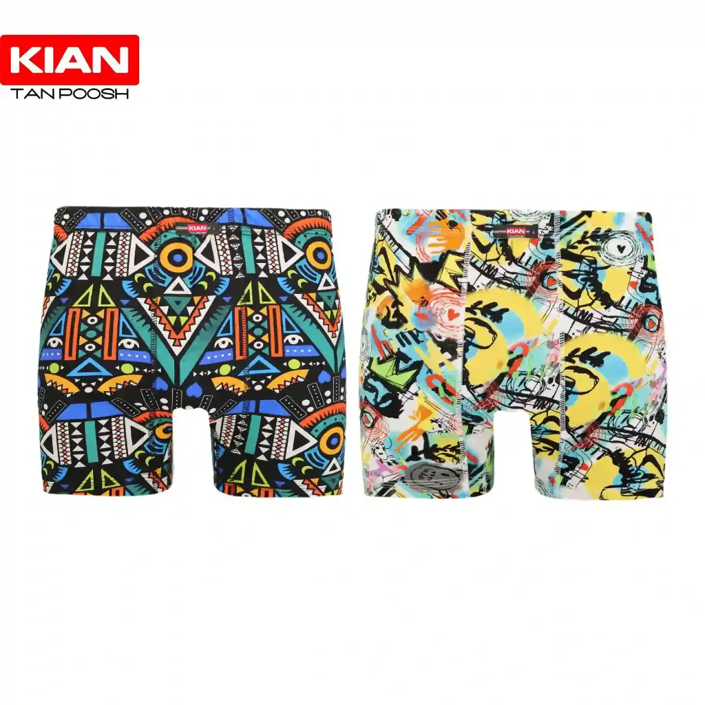 شورت پادار کلاسیک طرح‌های Kuban-Graffika