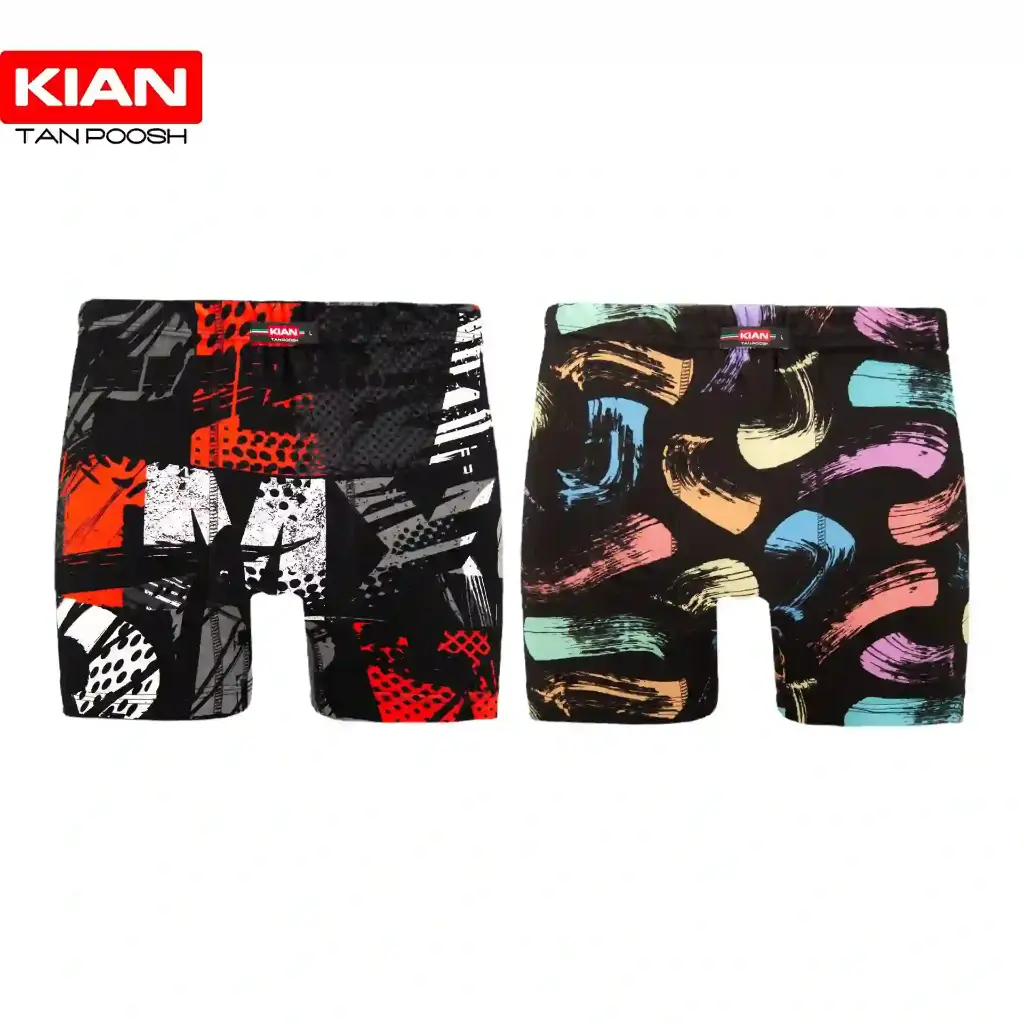 شورت پادار کلاسیک طرح‌های Noizee-Stroka