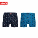 شورت پادار کلاسیک طرح گوزن