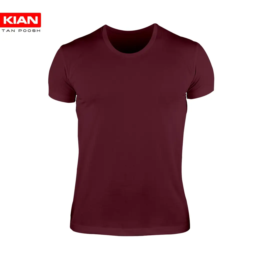 زیرپوش نیم آستین رنگ زرشکی