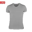 زیرپوش نیم آستین رنگ خاکستری