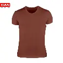 زیرپوش نیم آستین رنگ آجری