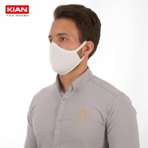 ماسک تنفسی رایگان قابل شستشوی دو لایه (پک 10 عددی)